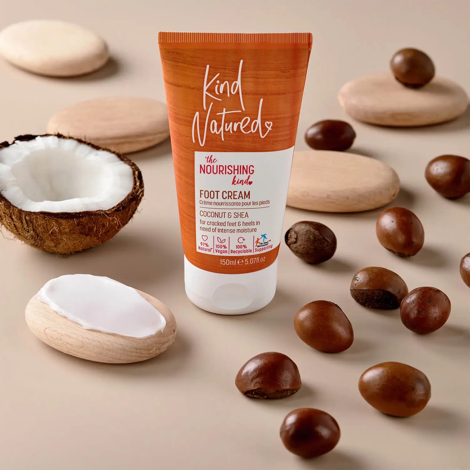 Kind Natured Coconut Shea Nourishing Foot Cream
