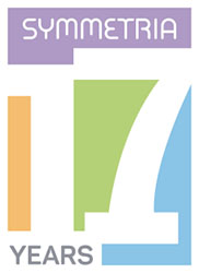 Logo SYMMETRIA 17years
