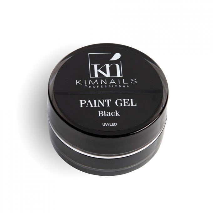 PAINT GEL BLACK 5ml 15ml