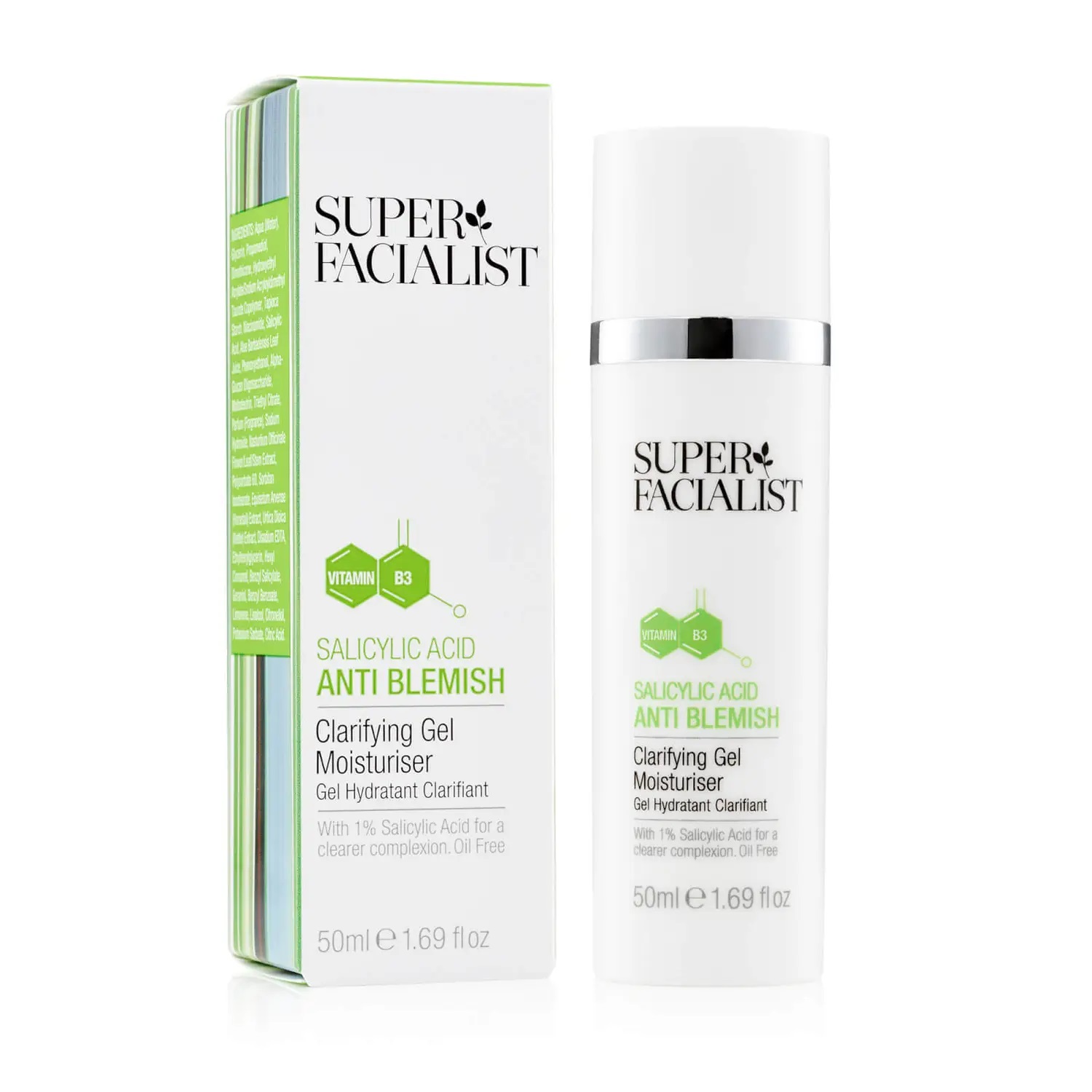 Salicylic Acid Anti Blemish Clarifying Gel Moisturiser