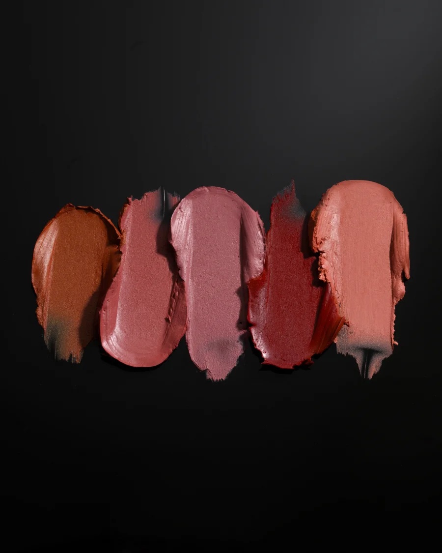 Touch of blush shades textures