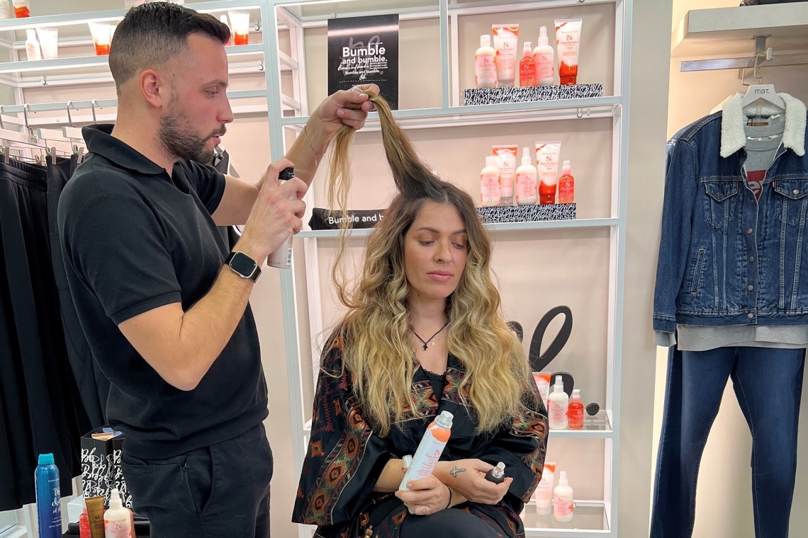 Live Beauty Sessions στο κατάστημα της Mat. Fashion στην Ερμού