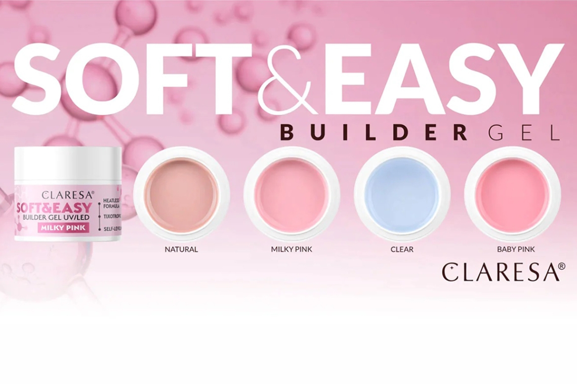 Τα νέα gel χτισίματος Soft &amp; Easy