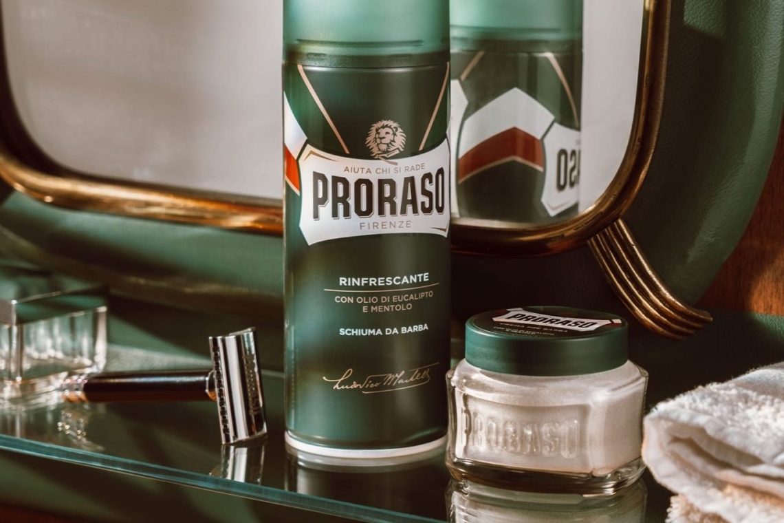 Μια όμορφη ιταλική ιστορία από την Proraso