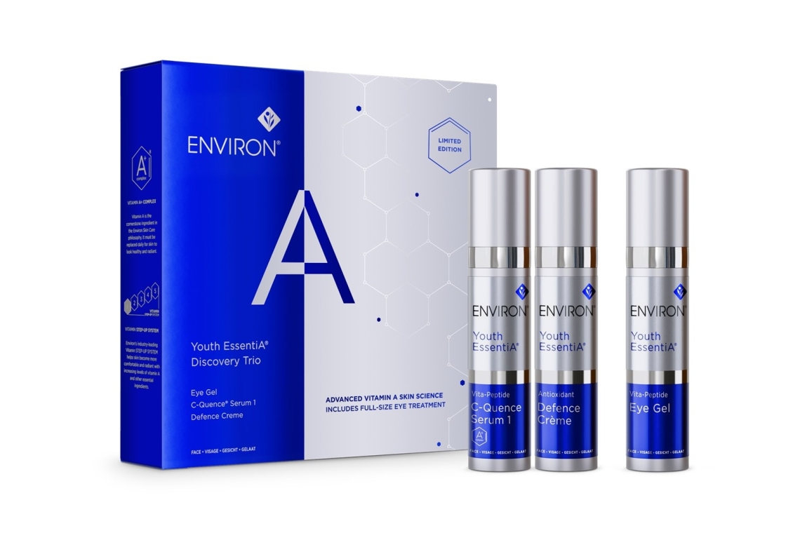 Η Environ skin care παρουσιάζει το Youth EssentiA Discovery set