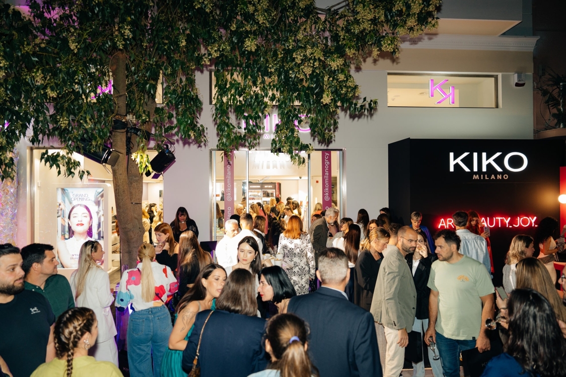 Kiko Milano: Εντυπωσιακά εγκαίνια για το νέο κατάστημα της Ν. Σμύρνης