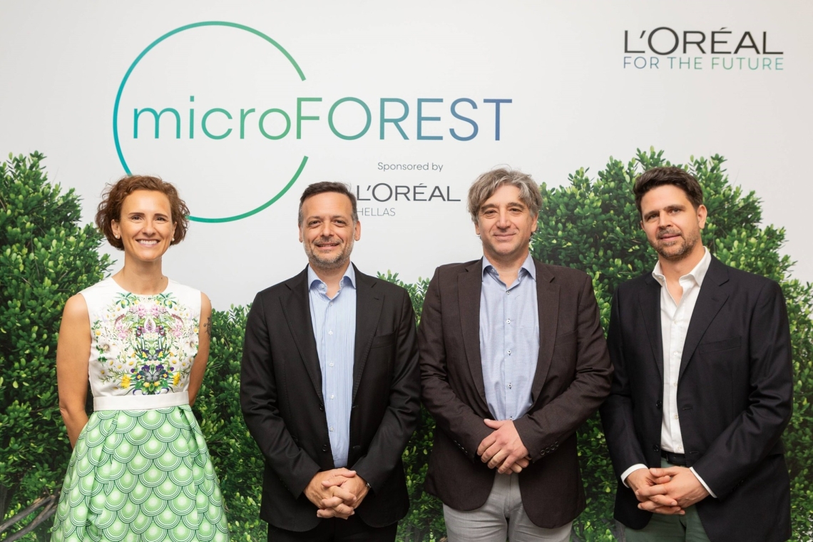 Ένα Micro Forest στην καρδιά της Αθήνας δημιουργεί η L’Oréal Hellas