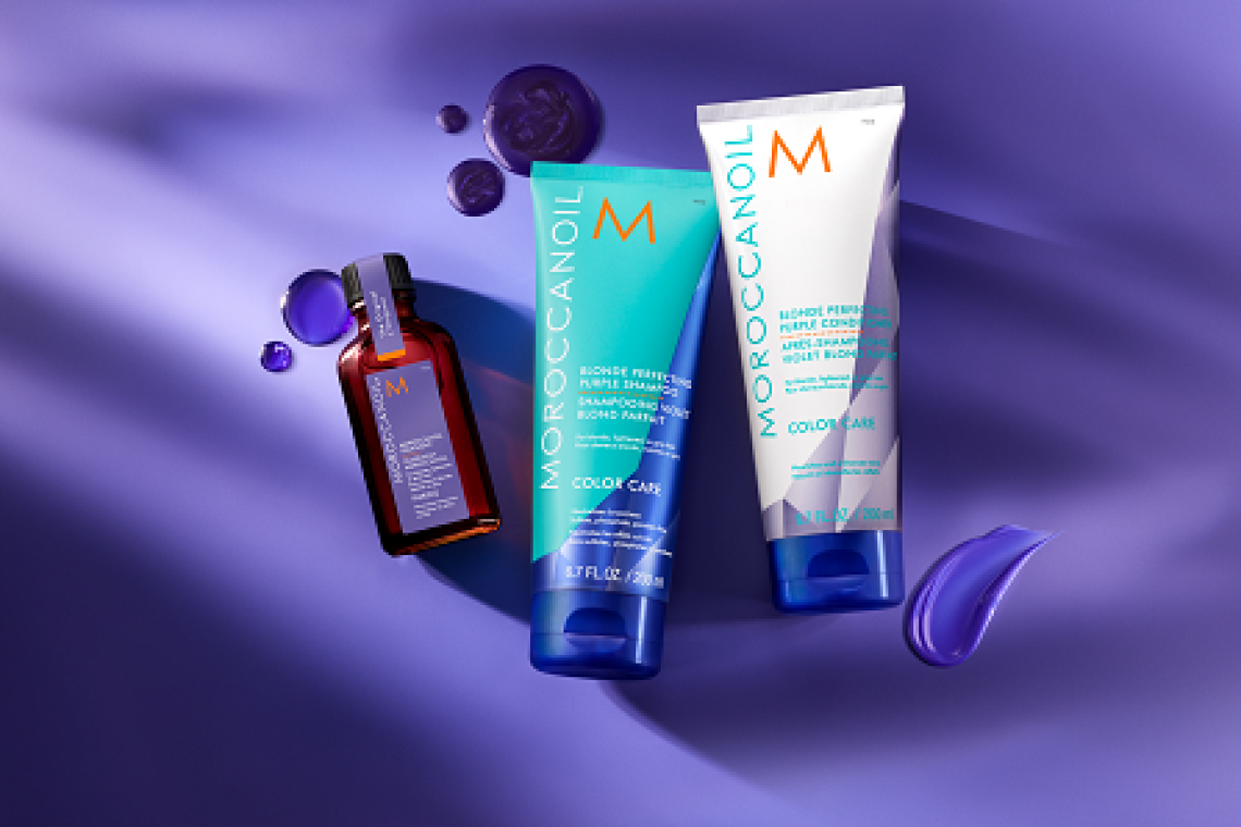 Η Moroccanoil παρουσιάζει το νέο έλαιο Moroccanoil Treatment Purple