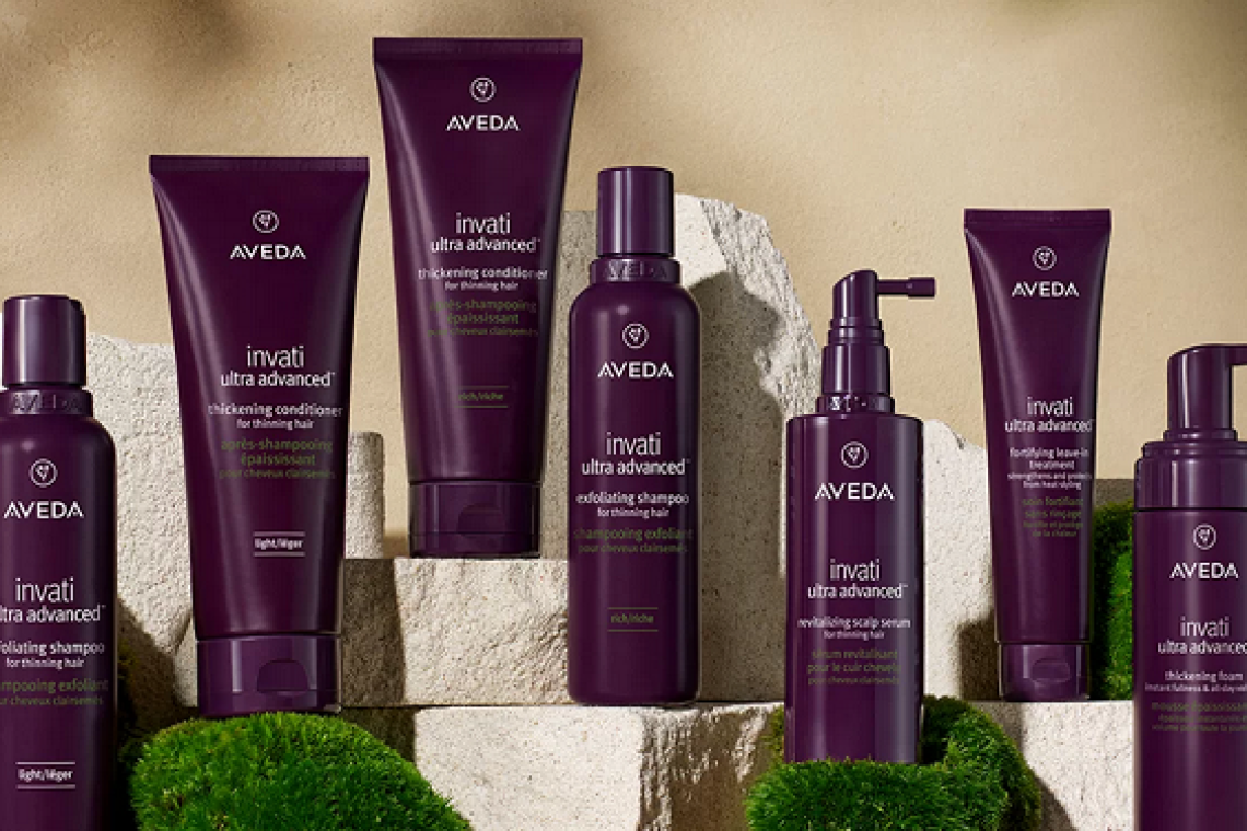 Η Aveda παρουσιάζει την ανανεωμένη σειρά Invati Ultra Advanced για πιο πυκνά μαλλιά με περισσότερο όγκο 